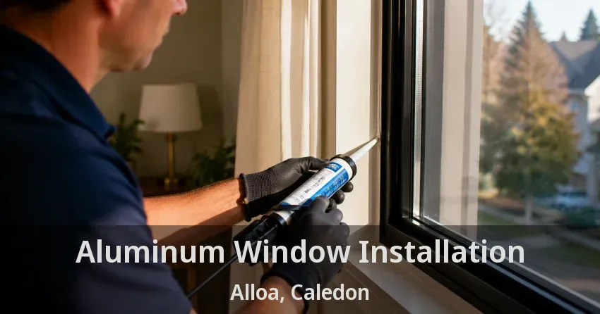 Aluminum Window Installation Alloa, Caledon - ON