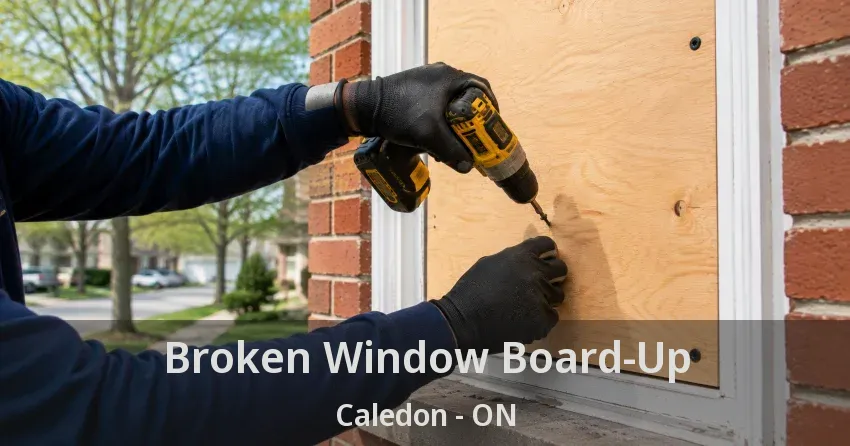 Broken Window Board-Up Caledon - ON