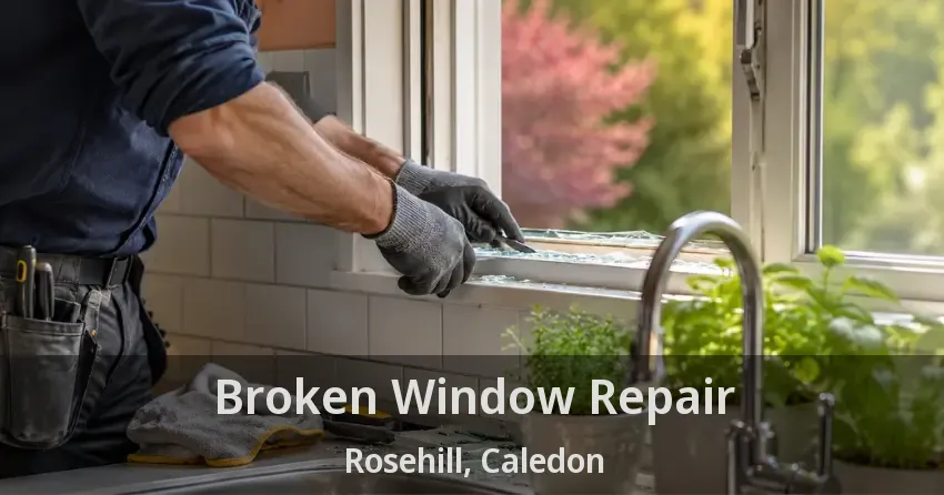Broken Window Repair Rosehill, Caledon - ON