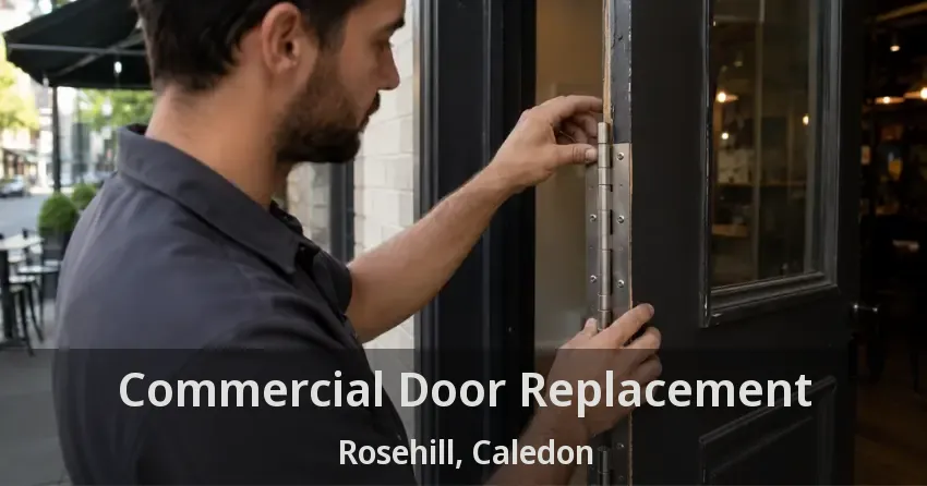 Commercial Door Replacement Rosehill, Caledon - ON