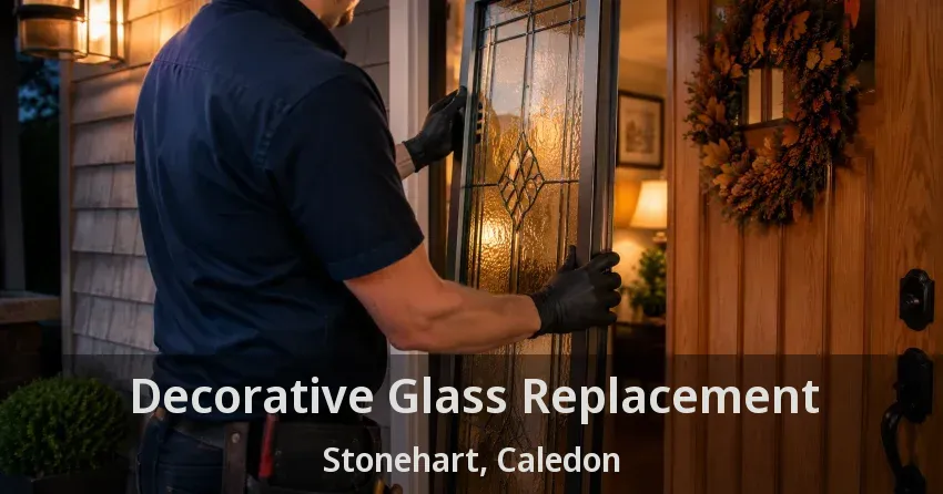 Decorative Glass Replacement Stonehart, Caledon - ON