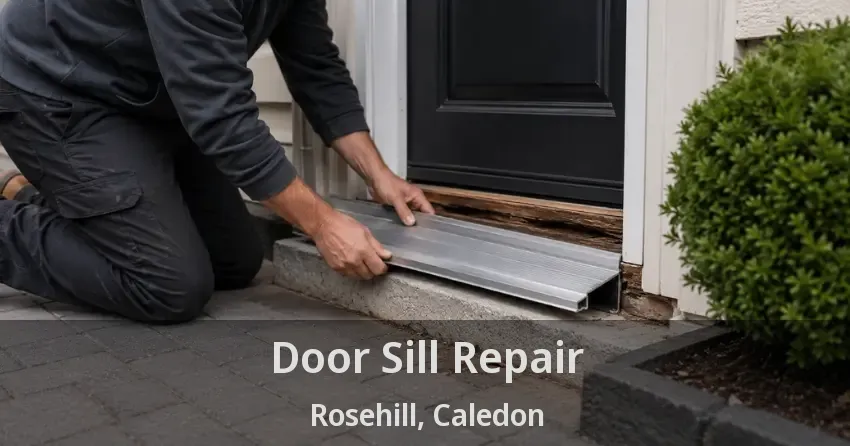 Door Sill Repair Rosehill, Caledon - ON