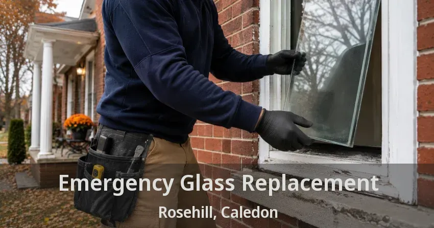 Emergency Glass Replacement Rosehill, Caledon - ON