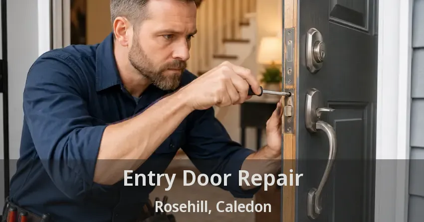 Entry Door Repair Rosehill, Caledon - ON