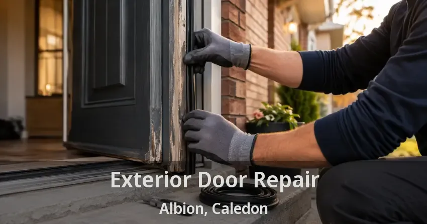 Exterior Door Repair Albion, Caledon - ON