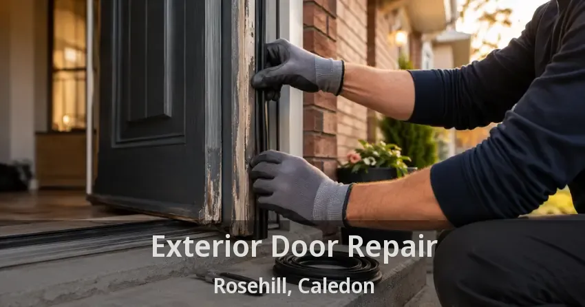 Exterior Door Repair Rosehill, Caledon - ON