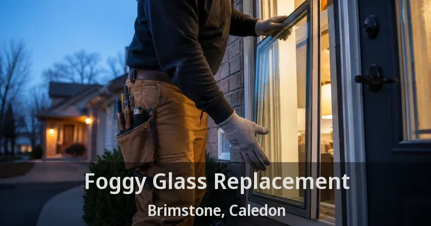 Foggy Glass Replacement Brimstone, Caledon - ON