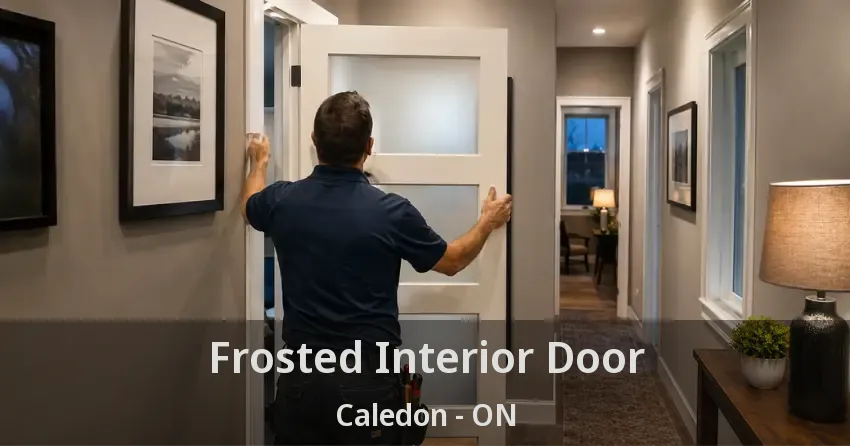 Frosted Interior Door Caledon - ON