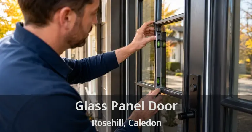Glass Panel Door Rosehill, Caledon - ON