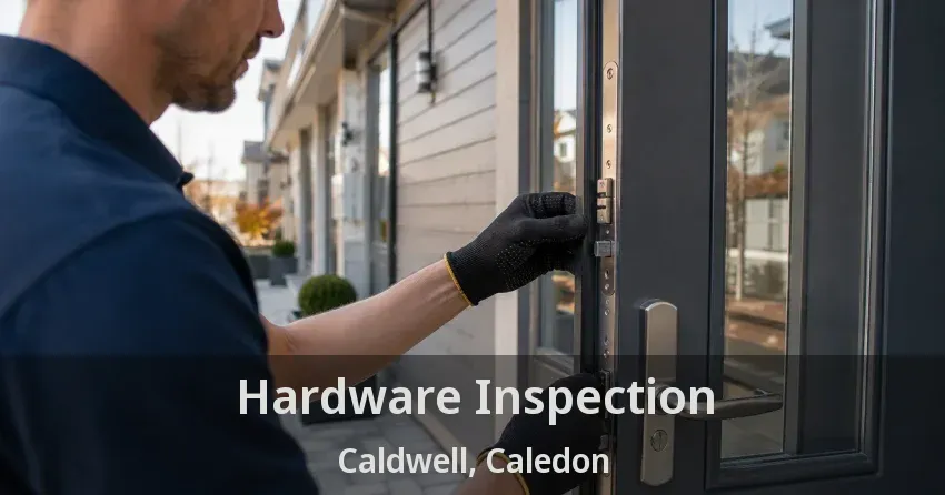 Hardware Inspection Caldwell, Caledon - ON