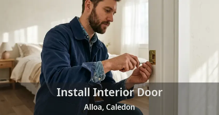 Install Interior Door Alloa, Caledon - ON