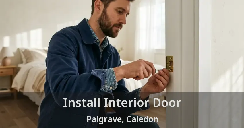 Install Interior Door Palgrave, Caledon - ON