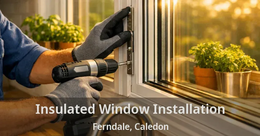 Insulated Window Installation Ferndale, Caledon - ON