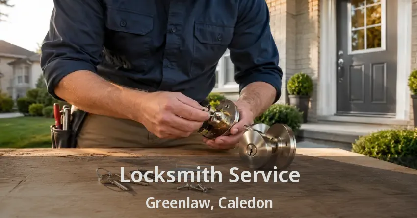 Locksmith Service Greenlaw, Caledon - ON