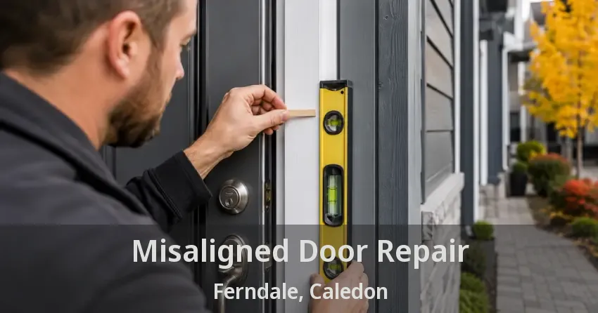 Misaligned Door Repair Ferndale, Caledon - ON
