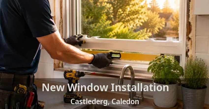 New Window Installation Castlederg, Caledon - ON