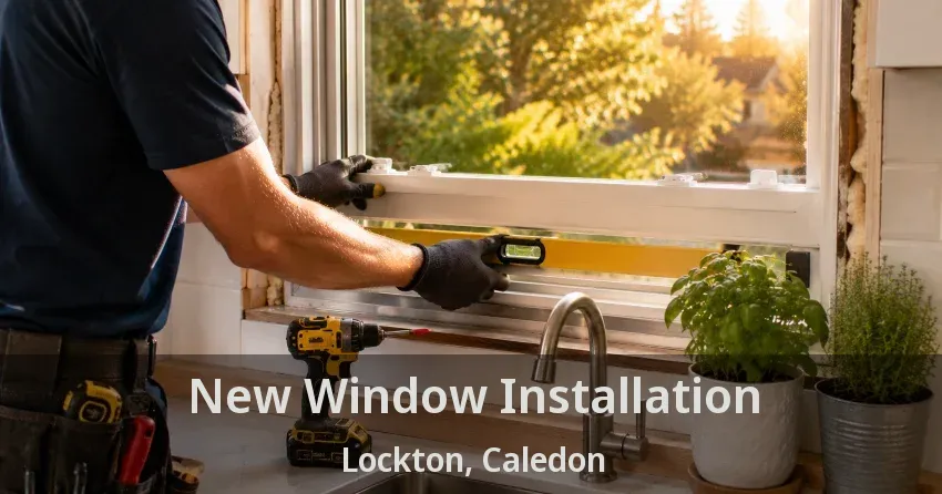 New Window Installation Lockton, Caledon - ON