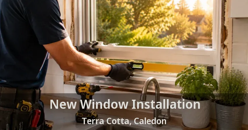 New Window Installation Terra Cotta, Caledon - ON