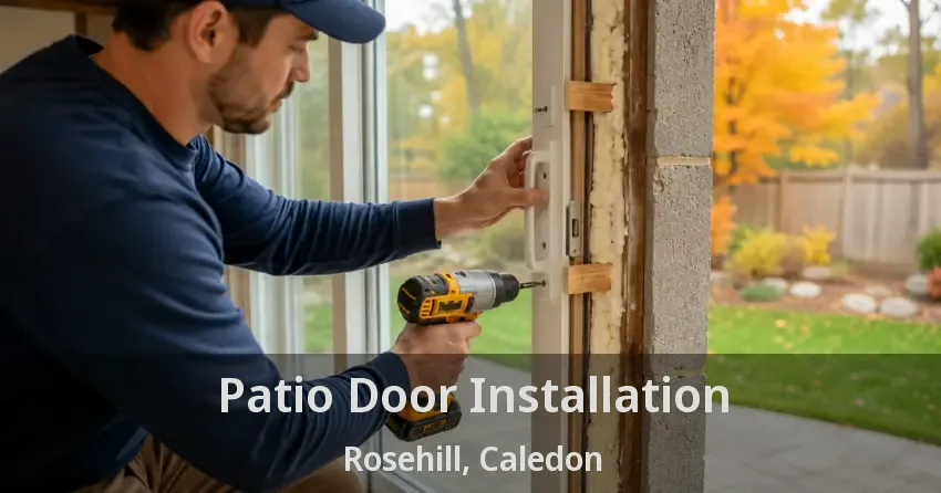 Patio Door Installation Rosehill, Caledon - ON