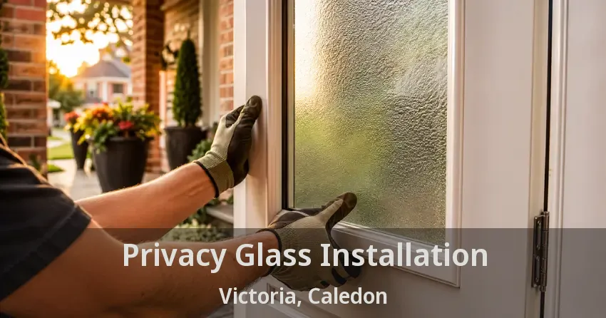 Privacy Glass Installation Victoria, Caledon - ON