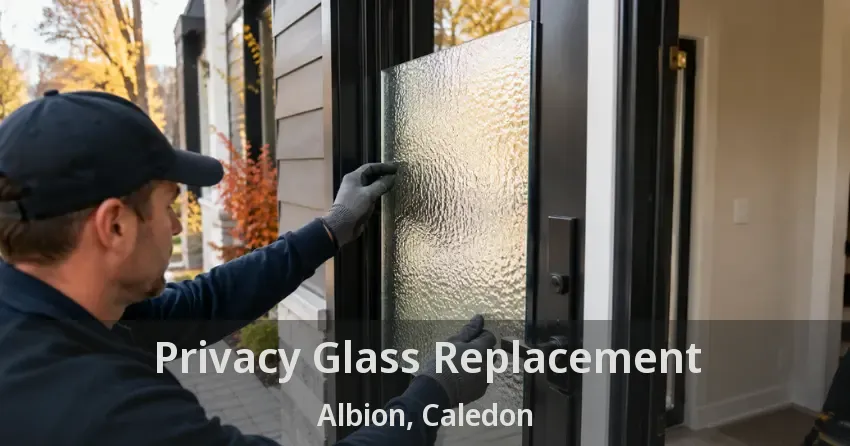 Privacy Glass Replacement Albion, Caledon - ON