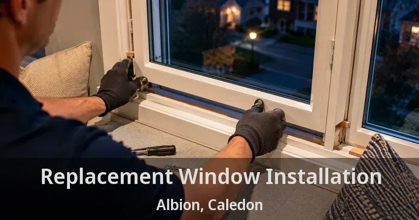 Replacement Window Installation Albion, Caledon - ON