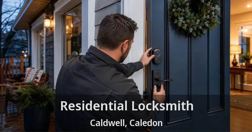 Residential Locksmith Caldwell, Caledon - ON