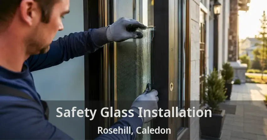 Safety Glass Installation Rosehill, Caledon - ON