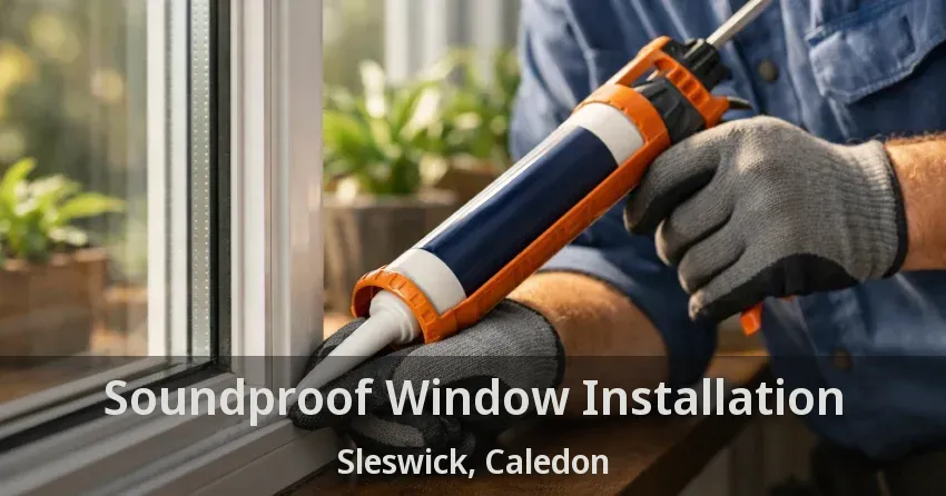 Soundproof Window Installation Sleswick, Caledon - ON