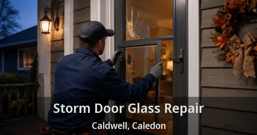 Storm Door Glass Repair Caldwell, Caledon - ON