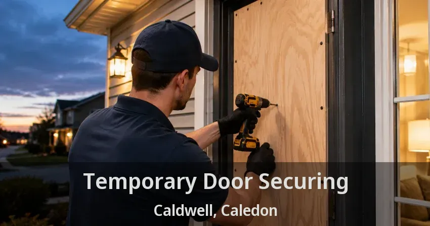 Temporary Door Securing Caldwell, Caledon - ON