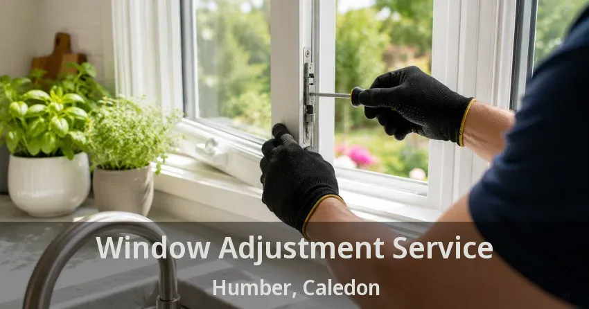 Window Adjustment Service Humber, Caledon - ON