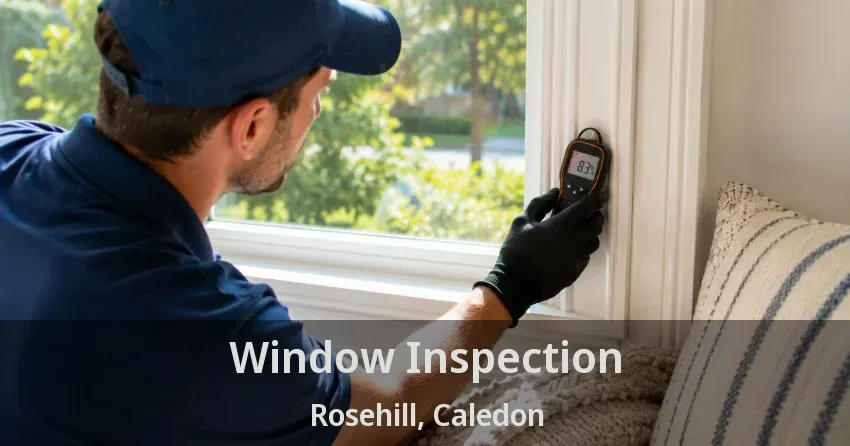Window Inspection Rosehill, Caledon - ON