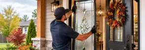 Decorative Glass Installation Sandhill, Caledon
